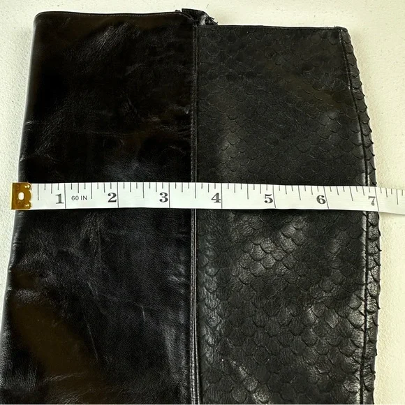 Dune London Knee-High Mid Block Heeled Black Boots Size EU 39 US 8 Dune Black - Picture 15 of 16